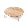 One Action Chabudai Bamboo M LV-071TR Set Portable Folding Table Lightweight