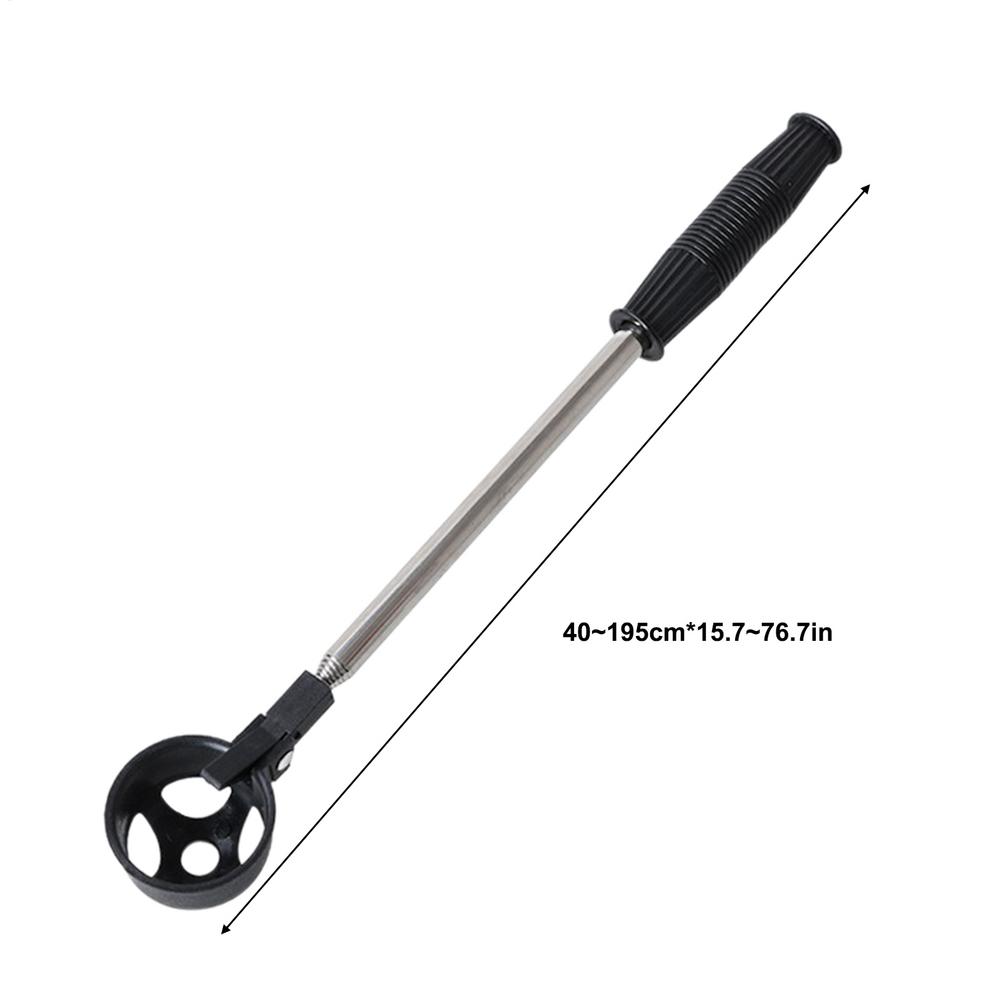 Extension-type Golf Ball Retriever Stainless Steel Shaft Telescopic Rod Golf Outdoor Sport Accessory Portable Pick Up Tool