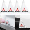 Car Door Corner Cover Anti-Scratch Protection 3D Badge Sticker For Asx Lancer Outlander Pajero Ralliart Accessories Car Styling