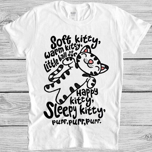 

Soft Kitty Warm Kitten Cute Cat Pet Lover Funny Meme Gift Tee T Shirt M1177 S