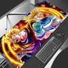 Mauspad Groß Gummi PC Computer Teppich Gaming Zubehör Mauspad Schreibtischmatte Verriegelungskante Gamer Dragon Ball Z DBZ Teppich
