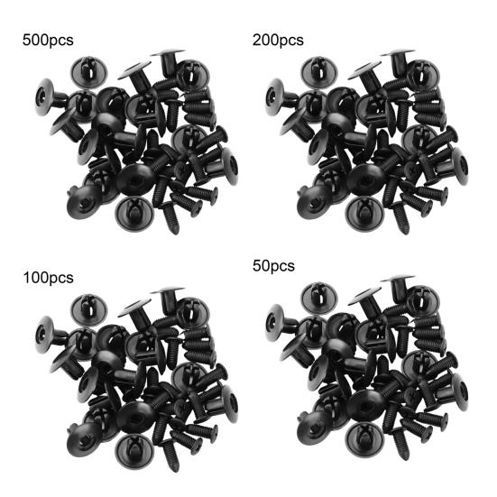 Car Fender Liner Retainer Clips Corrosion-Resistant Universal Easy To Install Splash Shield Fender Liner Rocker Molding Retainer Clips