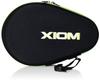 XIOM Table Tennis Racket Case, Ovre Hard Full Case, Black X Lime, 91019