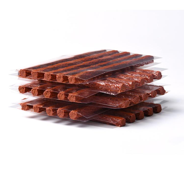 

Car & Motorcycle Tire Repair Strip Set - Vacuum Tire Tools with Beef Tendon Rubber Strips for Electric Vehicles Tire Repair Strips 10 pcs