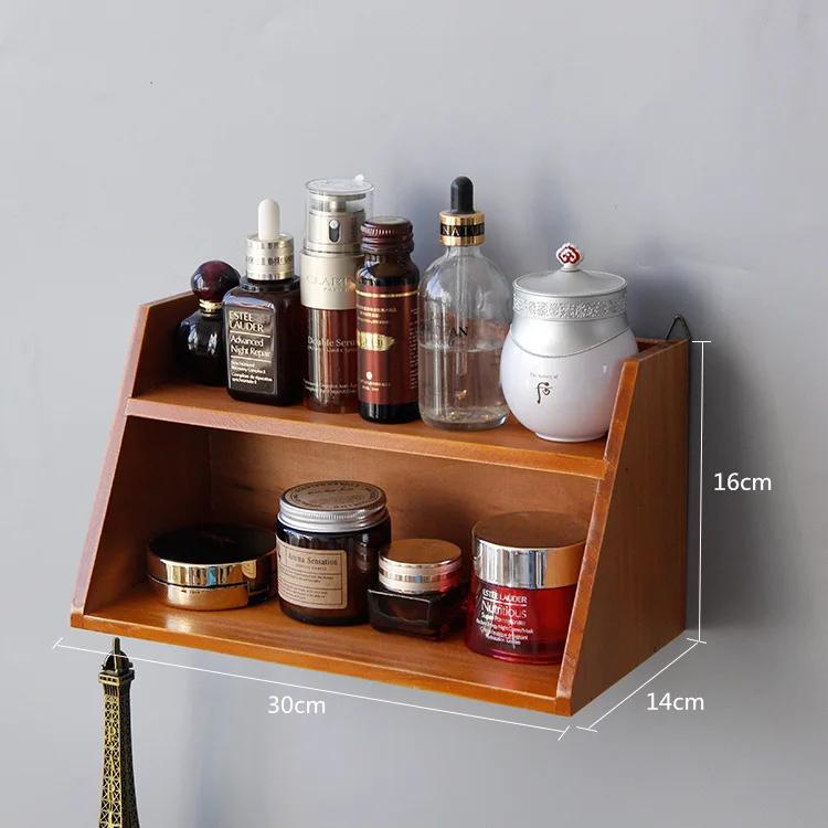 

3-х уровневый настольный ящик для хранения из дерева, полка для стола, полка для хранения, деревянный шкаф, настольный шкаф для кухни, шкаф для хранения