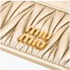 Miu Miu 5mc076 Afpp F0846 Materasse Nappa Card Holder