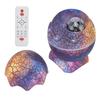 Dinosaur Egg Star Projector Adjustable Angle White Noise Bluetooth Night Light Projector with Remote Control
