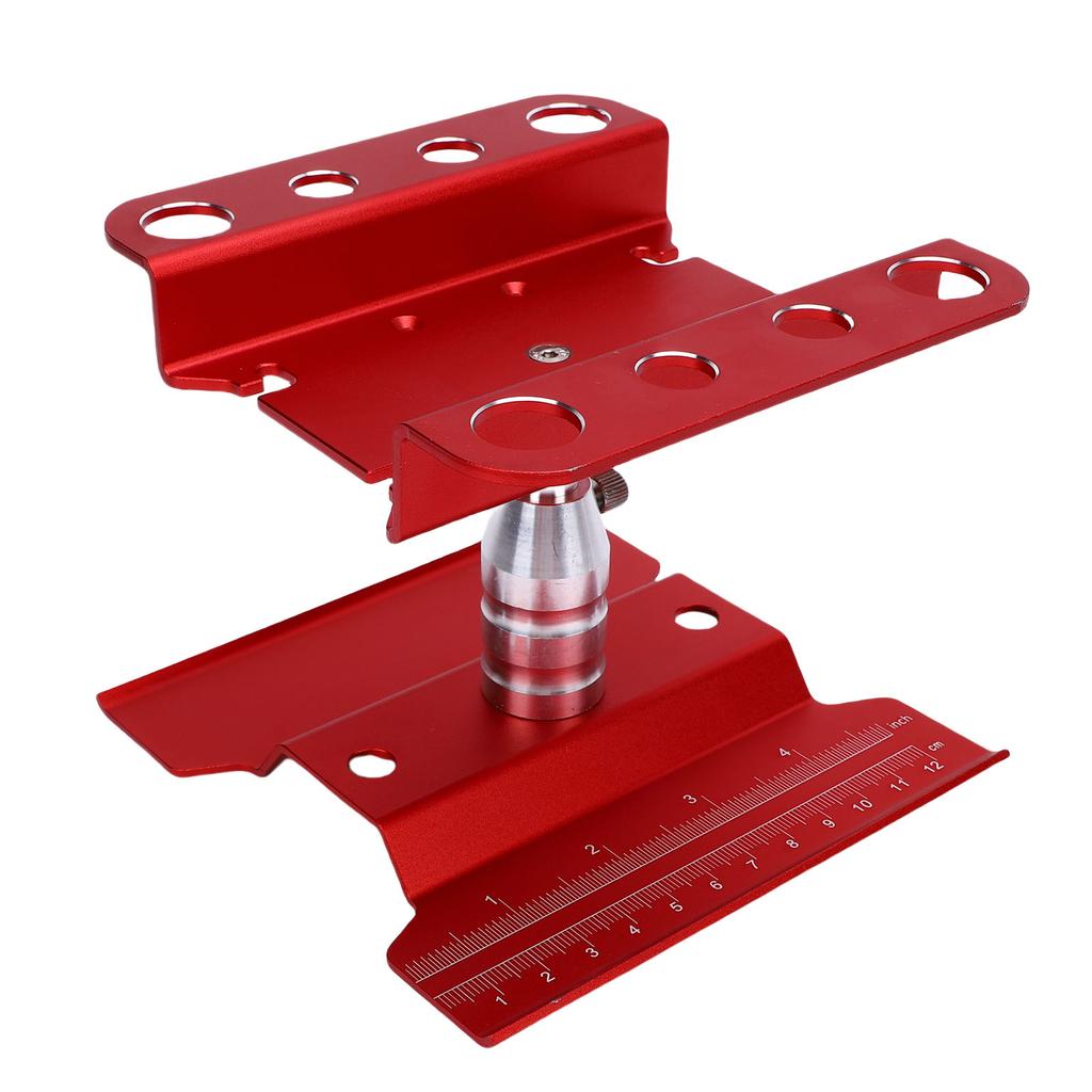 RC Car Work Stand for 1 10 1 8 360 Degree Rotatable Maintenance Workstation Repair Table Red