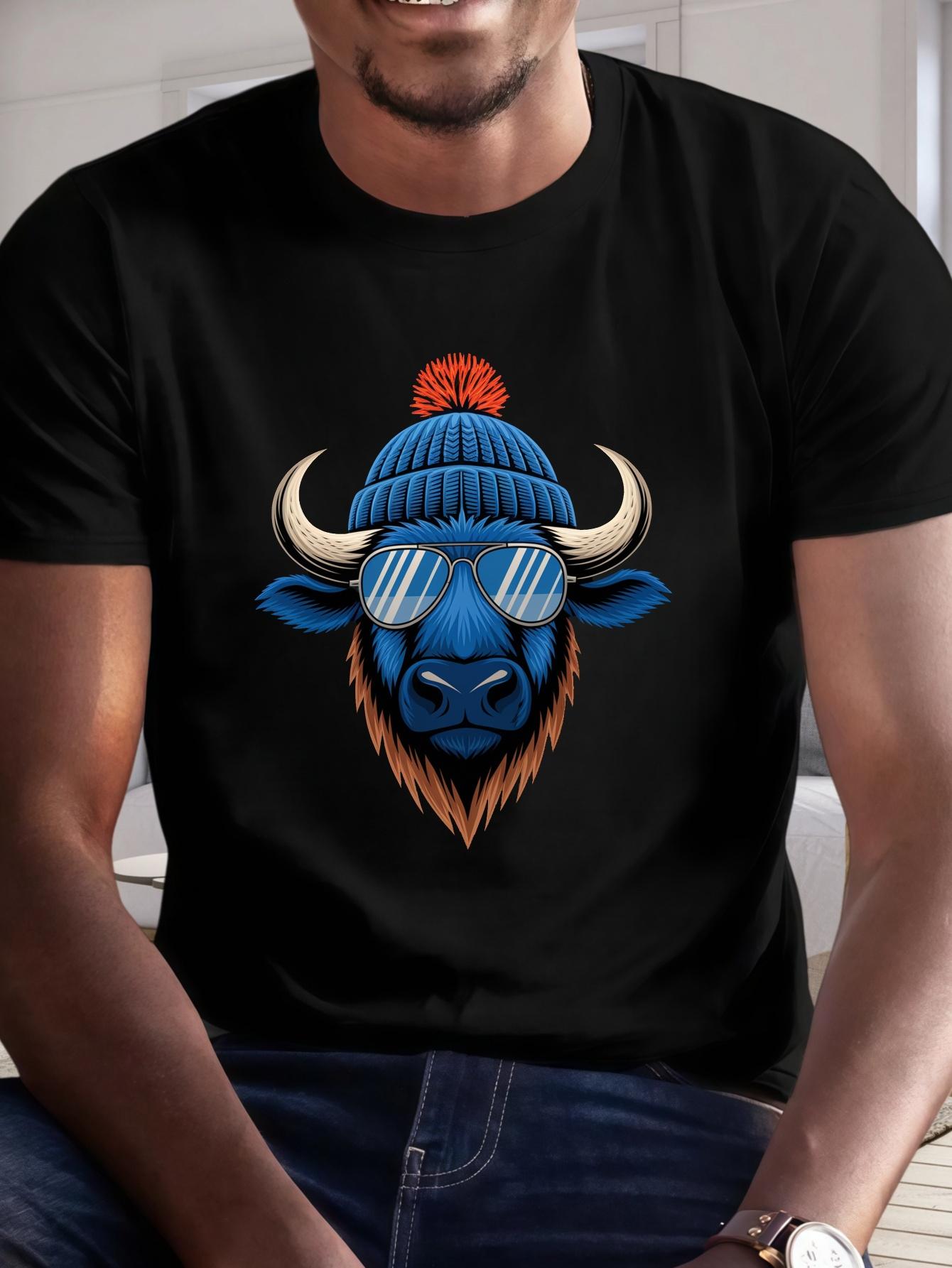 Buffalo Print Tee Shirt XS