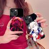 My Hero Academia Himiko Toga Phone Case for iPhone 16 15 14 13 12 11 X XR XS 8 7 Pro Max Plus Mini Colour Silicone Protective