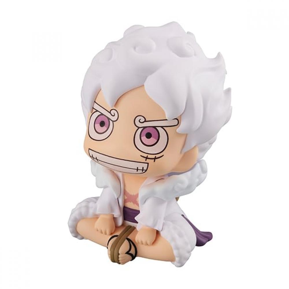 Lucappu ONE PIECE Monkey D. Luffy Gear 5 Approx. 110mm PVC Painted Movable Figure