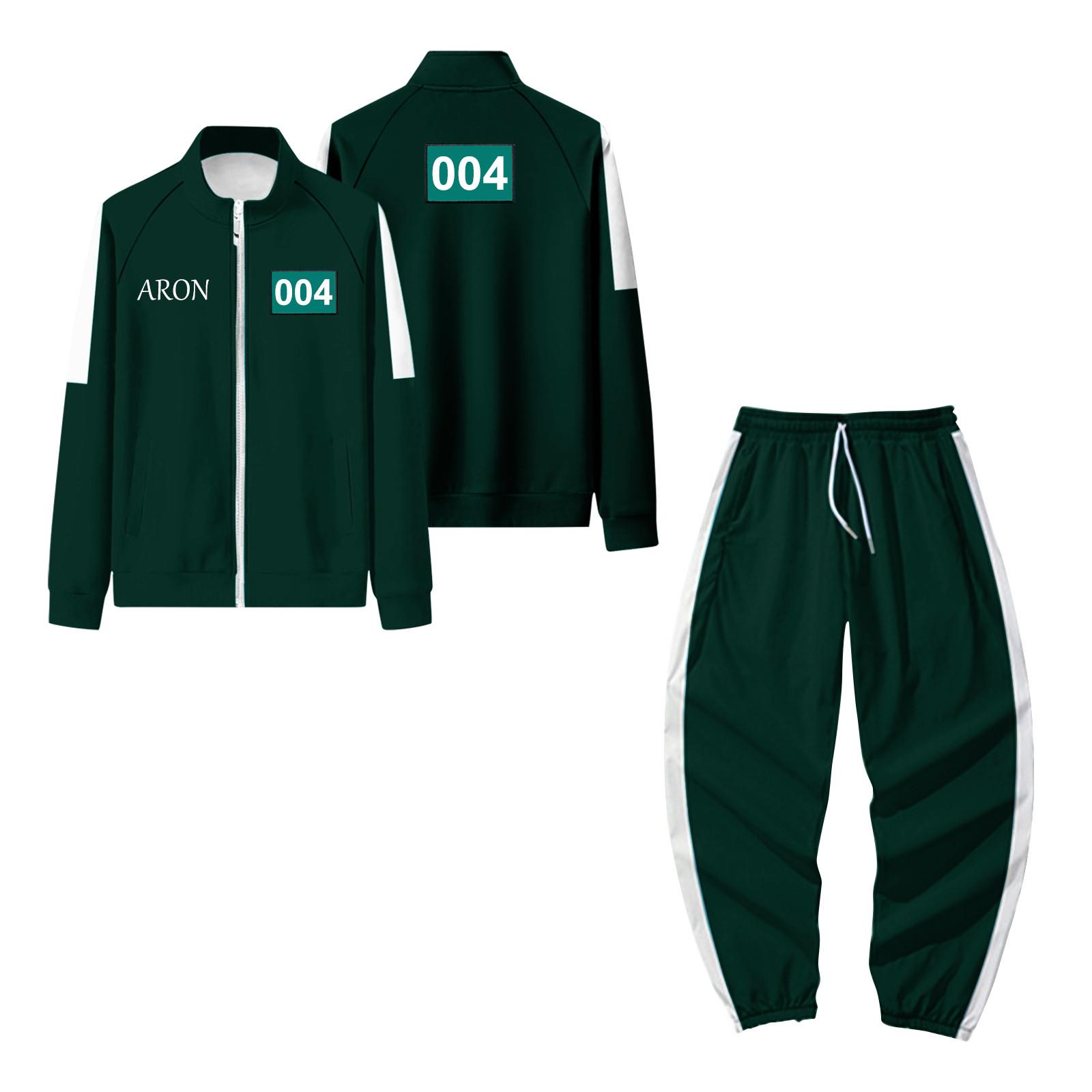 

Раскрашенный вручную цветной наряд для родителей и детей - с принтом, круглый вырез, длинные рукава, длинные брюки, домашняя одежда, костюм для весны XL