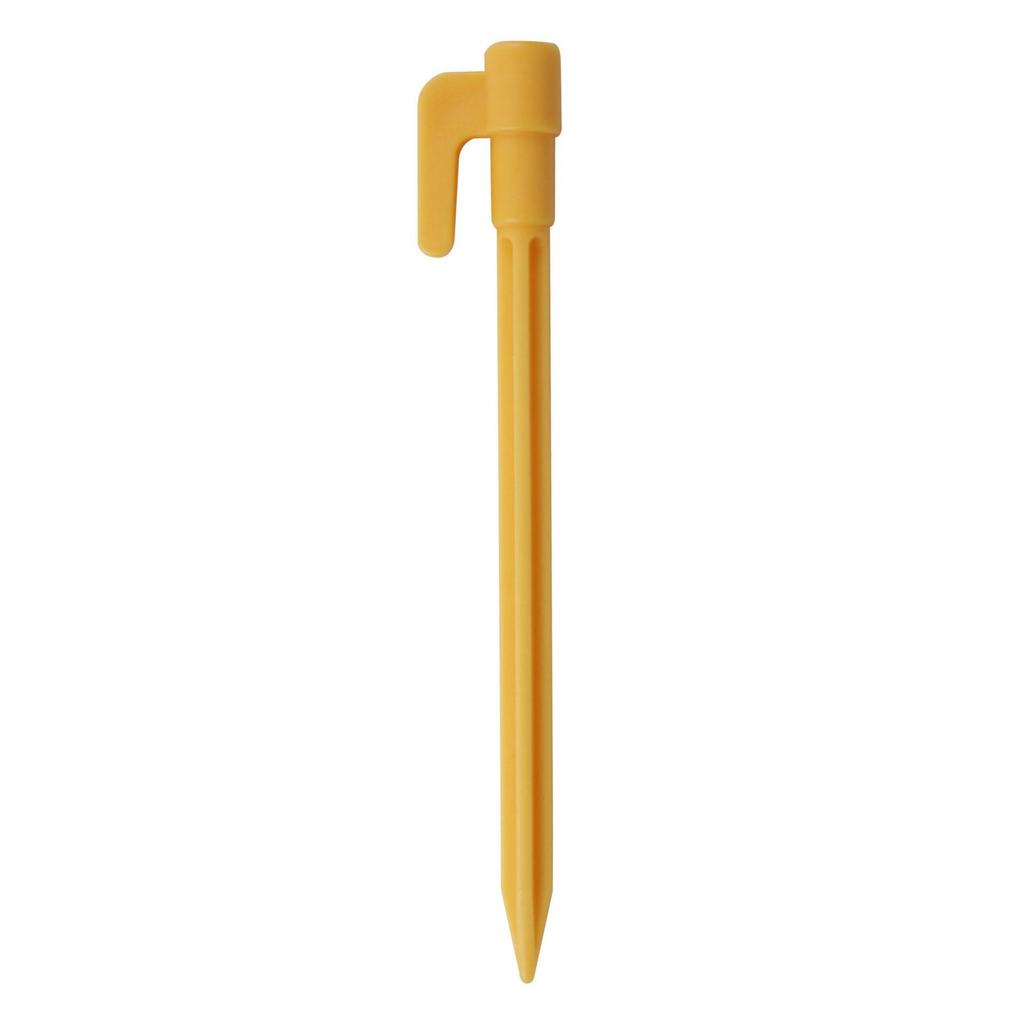 Plastic Tent Stakes: Outdoor Windproof Ground Stakes for Beach, Camping, and Canopy Tents