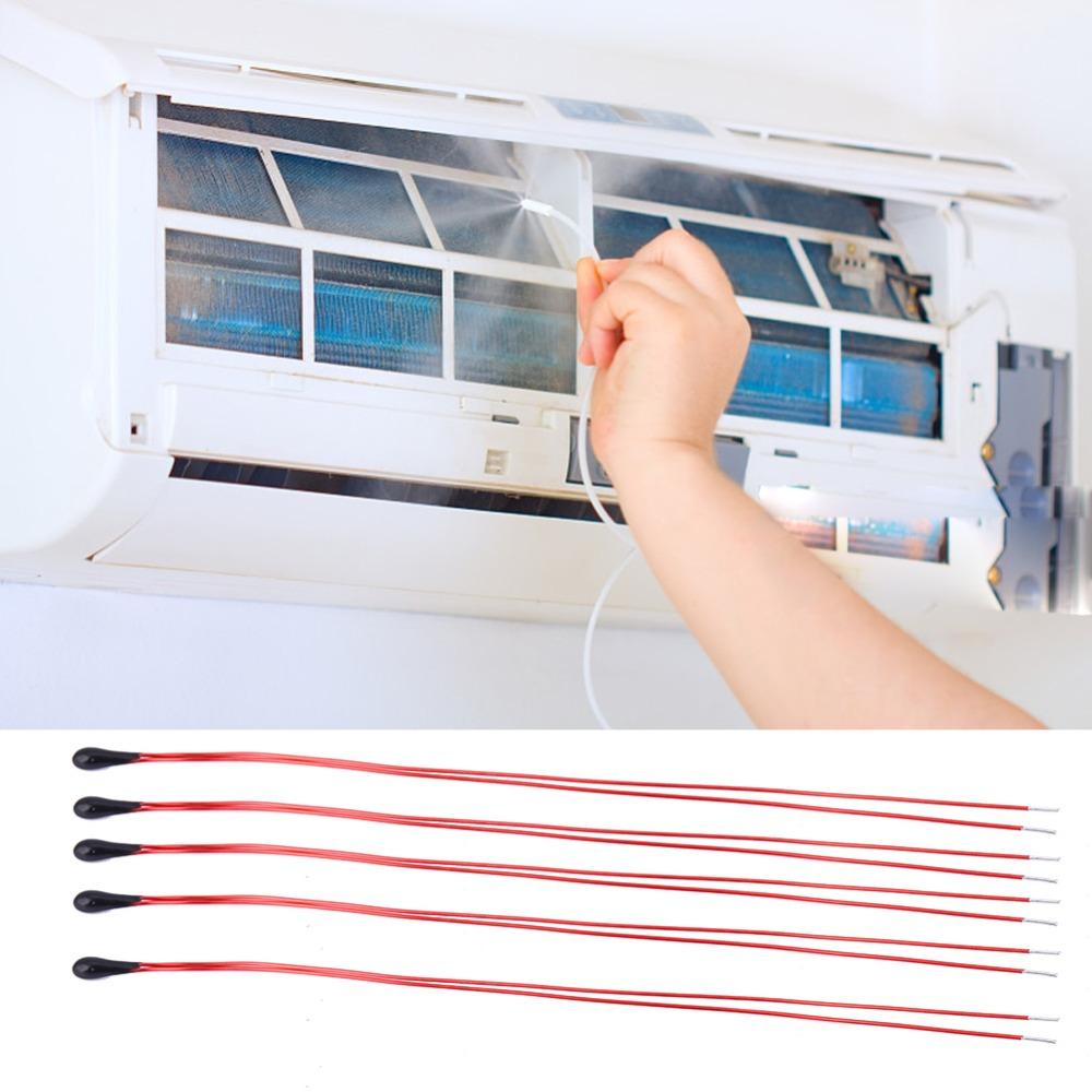 10PCS 5K/10K Temperature Sensor 60mm NTC Thermistor Thermistor Resistors  DIY Electronics