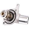 Coolant Thermostat Compatible with Chevy GMC Hummer Camaro Corvette Silverado Suburban Tahoe, Sierra Yukon, H2 Engine Thermostat Housing Water Inlet