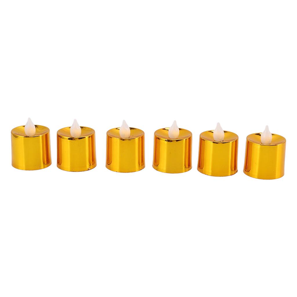 12 Pcs Electrogilding LED Electronic Candle Lamp for Christmas Wedding Birthday Party Home Decor