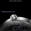 Men's Mechanical Automatic Business Wristwatch Tourbillon Hollow Fashion New Sport Waterproof Luminous Moon Phase Clock