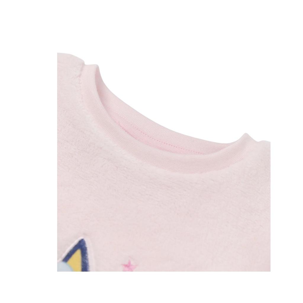 Dziewczęcy długi komplet piżamy z długim rękawem Bluey