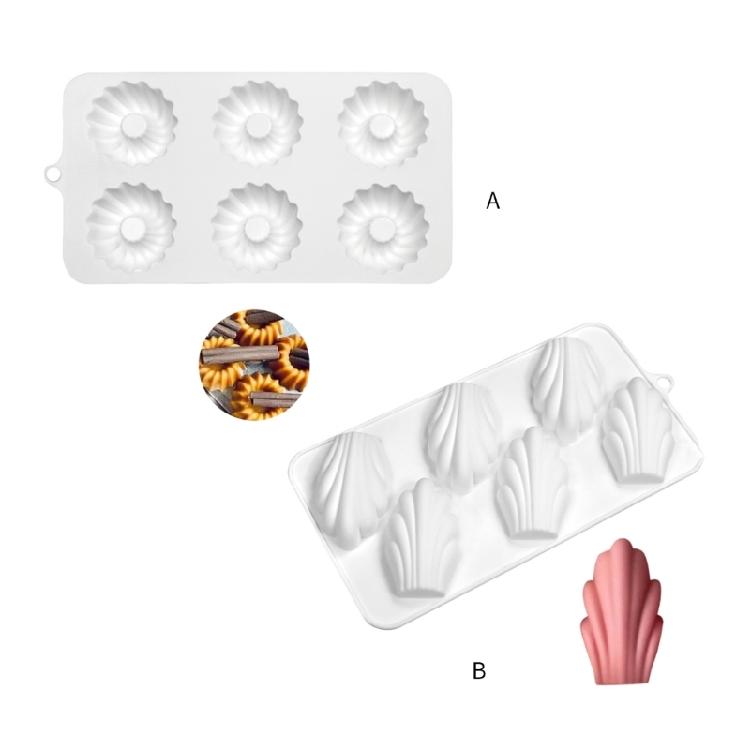 Savarin/Madeleine Silicone Mold Fondant Chocolate Mold DIY Mousse Cake Mold