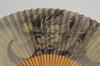 Hasegawa Men's Folding Fan, Auspicious Dragon Design, Made by Kyoto Artisans, Comes with Fan Bag and Paper Box