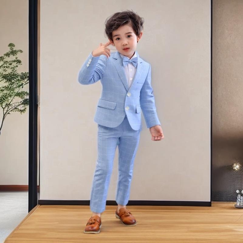 2025 Autumn Boys' Three-piece Suit Set
