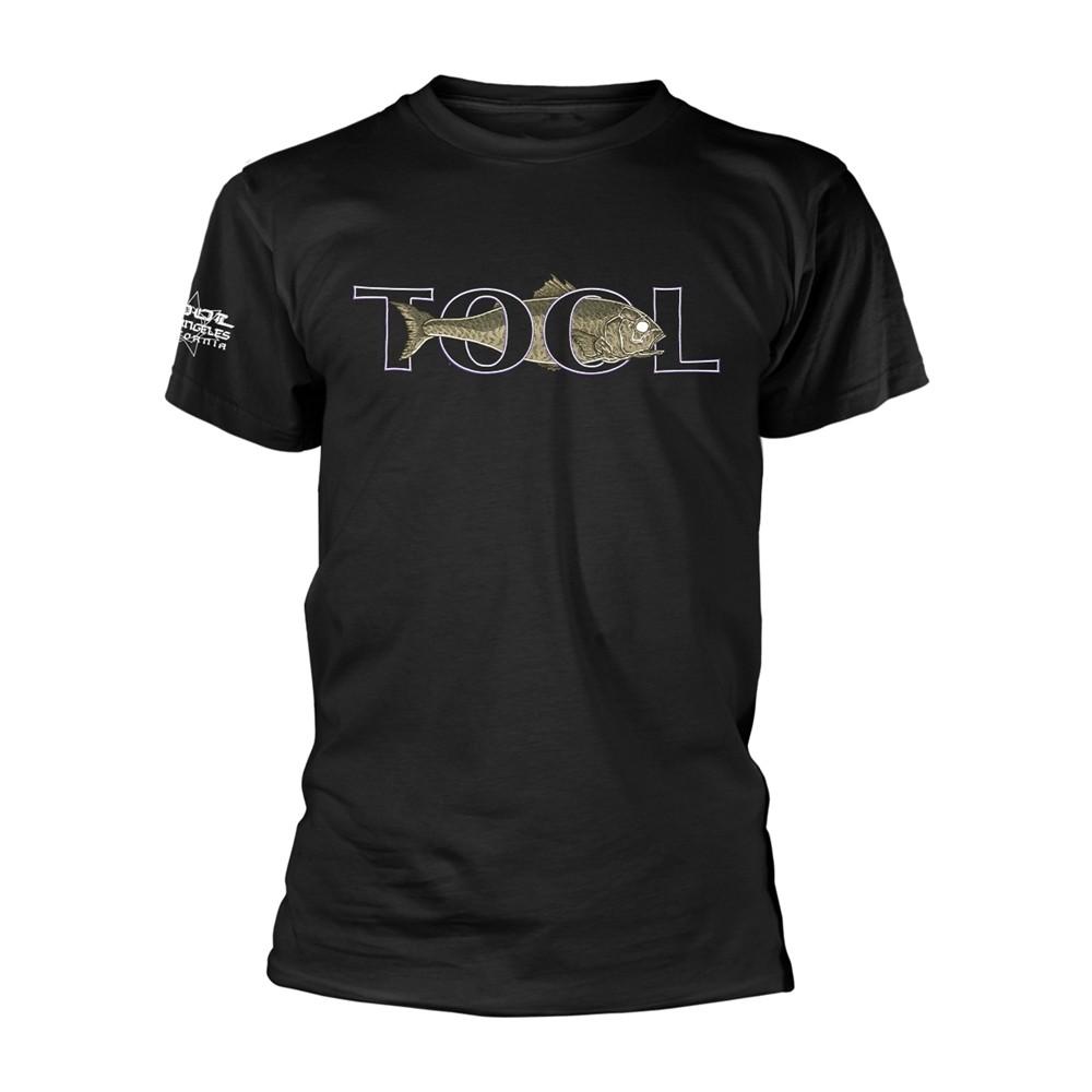 TOOL - FISH BLACK T-Shirt, Front & Back Print X-Large XXXXL