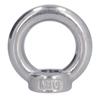 10Pcs Lifting Eye Nut Stainless Steel Ring Shape Fastener Tools for Forestry MachineryM3