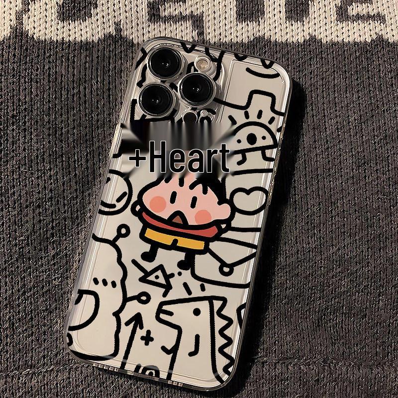 

Puzzle Shin-chan Phone Case for iPhone, Huawei, Honor, VIVO, Xiaomi, Redmi, OPPO iPhone 13 Pro