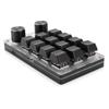 12 Key 2 Knob Programming Macro  Knob Keyboard Bluetooth-Compatible/Wired Red Switches for Gamers/Designers/Video Editor