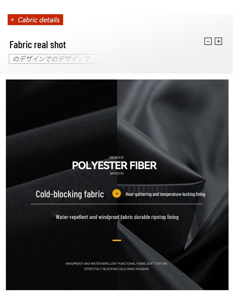 Men's Trendy Korean Style Hooded Cotton Jacket - Winter Bestseller, Thickened Two-Piece Design.