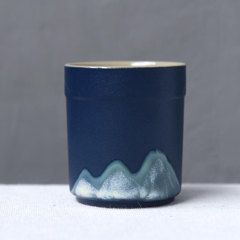 New Vintage Ceramics Cups Japanese Stoneware Porcelain 128ml Tea Mug Healthy Lifestyle Kung Fu Tea  Sake Coffee Cups Drinkware