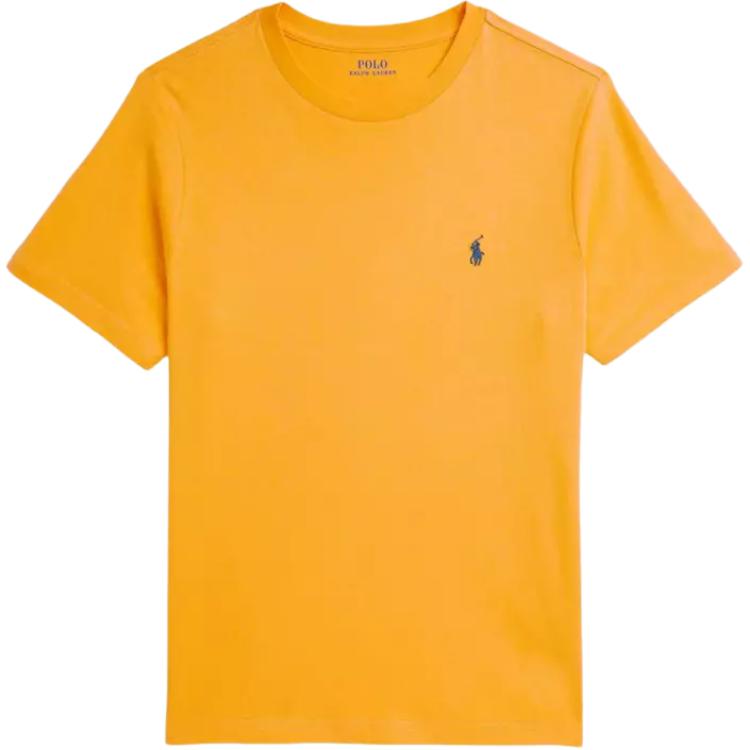 

Футболка Polo Ralph Lauren FW25 Чистый хлопок Круглый вырез Короткий рукав Детские топы 323832904-197