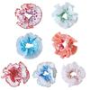 Elegant Hair Bobbles Double Layer Hair Accessories Large Hair Scrunchy for Women