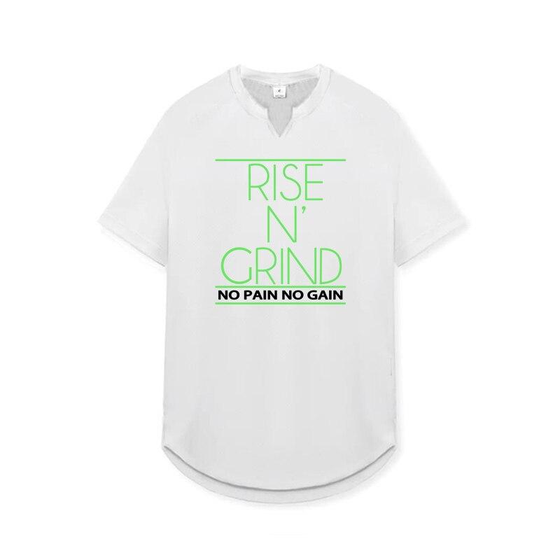 

Muscleguys летняя гимнастика Мужская облегающая эластичная спортивная дышащая футболка с v-образным вырезом и короткими рукавами XXL белый