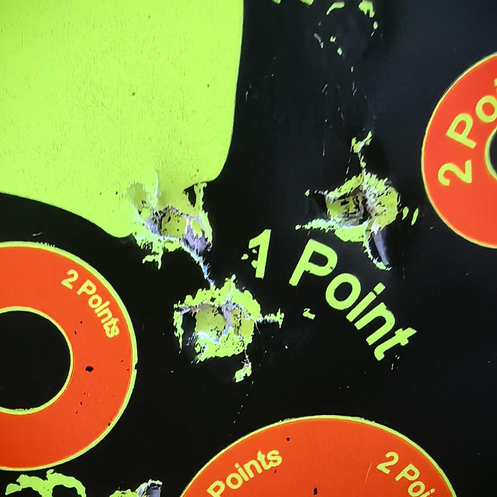 4" Fluorescent Blossom Compound Bow Target Paper for Competition Practice