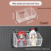 Pegboard Wall Organizer with Hooks - No-Drill Storage Rack for Entryway or Study Room.
