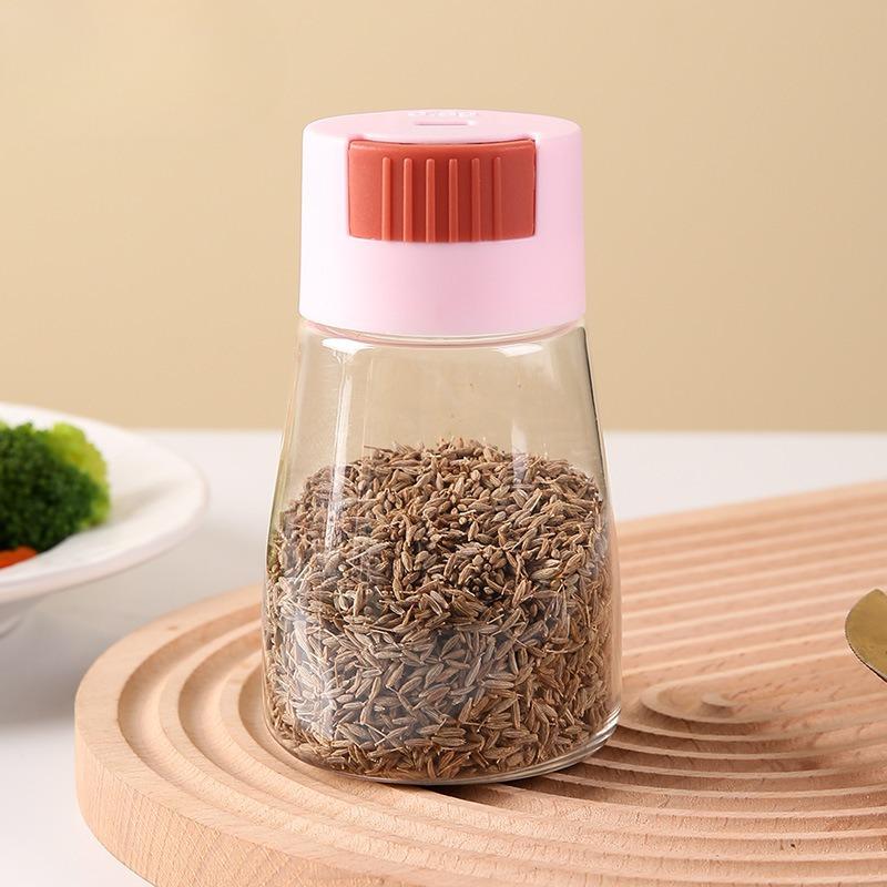 Transparent Seasoning Jar Kitchen Household Moisture-proof Seasoning Bottle Salt Bottle Sealed Moisture-proof Seasoning Bottle