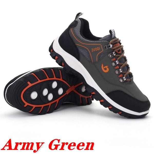 Men Hiking Shoes Waterproof Non-slip Sport Shoes Casual Running Camping Shoes Outdoor Sneakers for Men Size 39-47 3 Colors