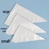 Food Grade Thickened Disposable Piping Bags for Icing, Cake Decorating, and Baby Food