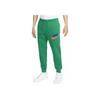 Alphabet Logo Towel Embroidery Drawstring Knit Joggers Men Bottoms Green FN3095-365