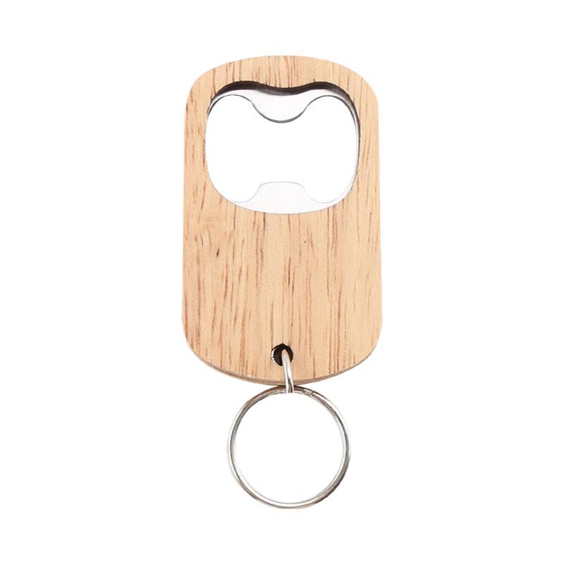 

Creative Stainless Steel Beer Bottle Opener Keychain