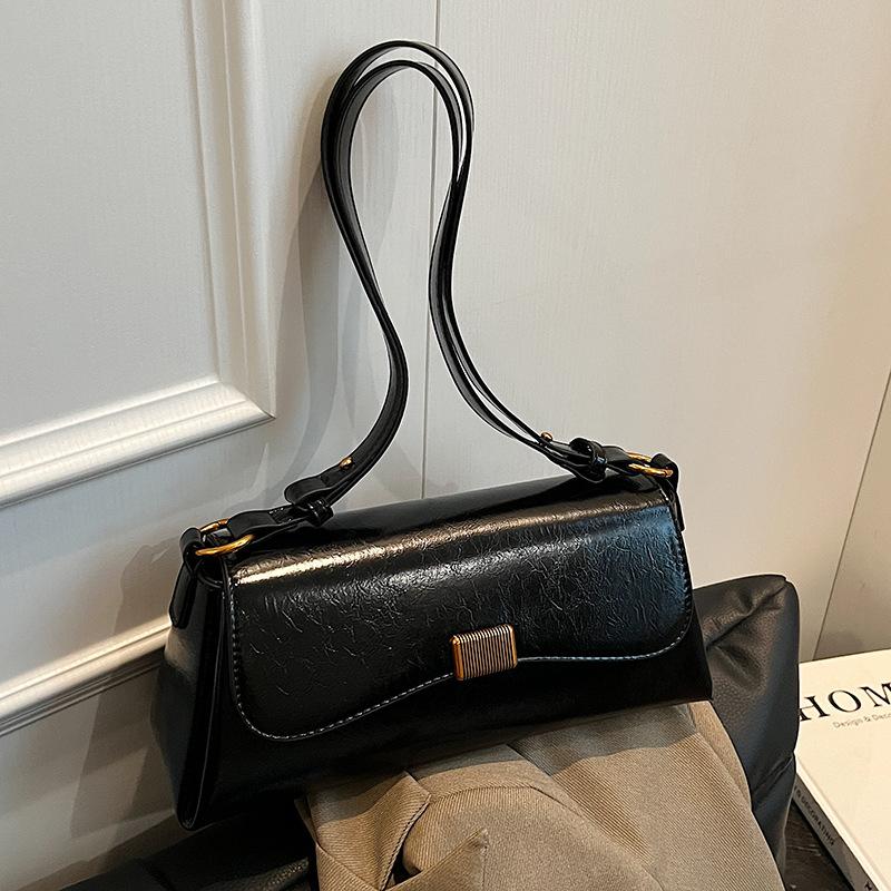 Wholesale Niche High-end Bag Women's 2025 New Fashion Retro Shoulder Underarm Bag Versatile Messenger Bag