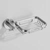Wall-Mounted 304 Stainless Steel Bathroom Towel Rack and Storage Shelf