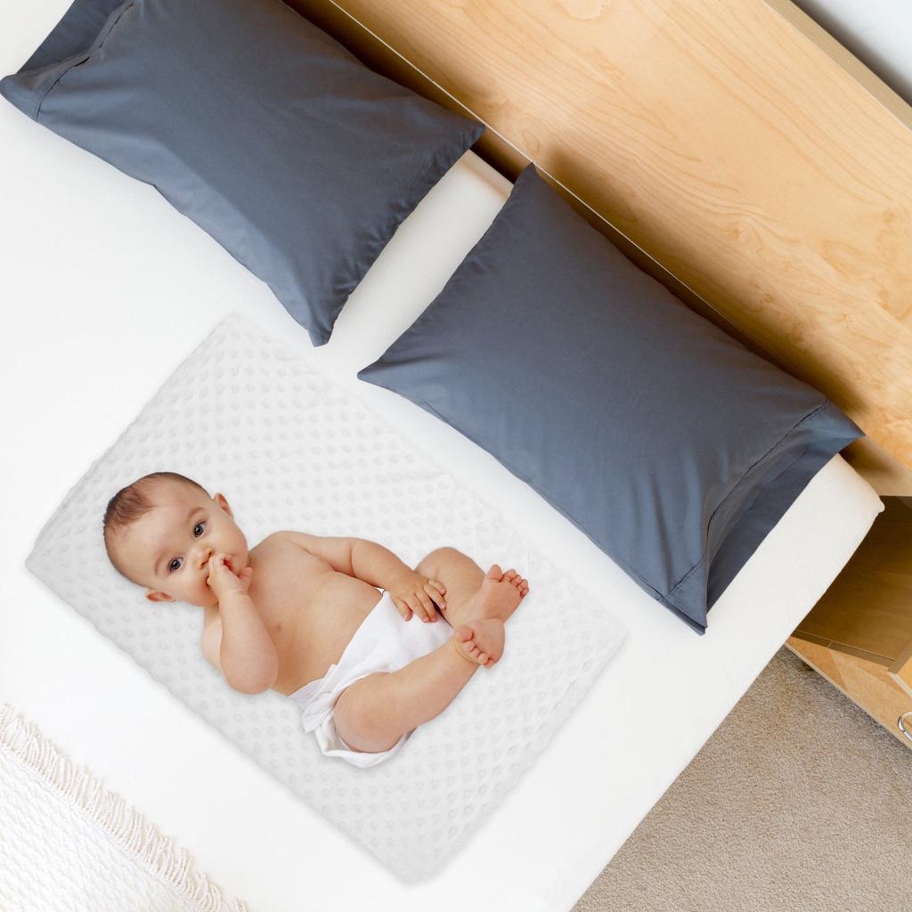 Baby Changing Pad Cover Cotton Soft Breathable Reusable Washable Removable Diaper Changing Pad Sheet Elastic Fit Most Infant