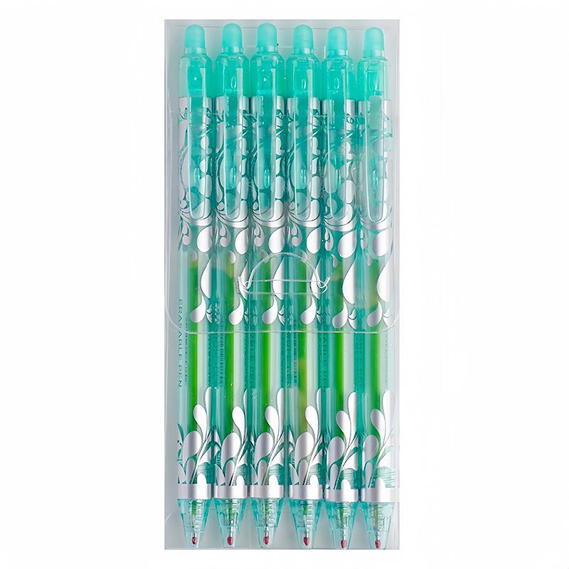 Blauw en Wit Porselein Kleurige Hitte-Uitwisbare Neutrale Pen - Student Kantoorbenodigdheden