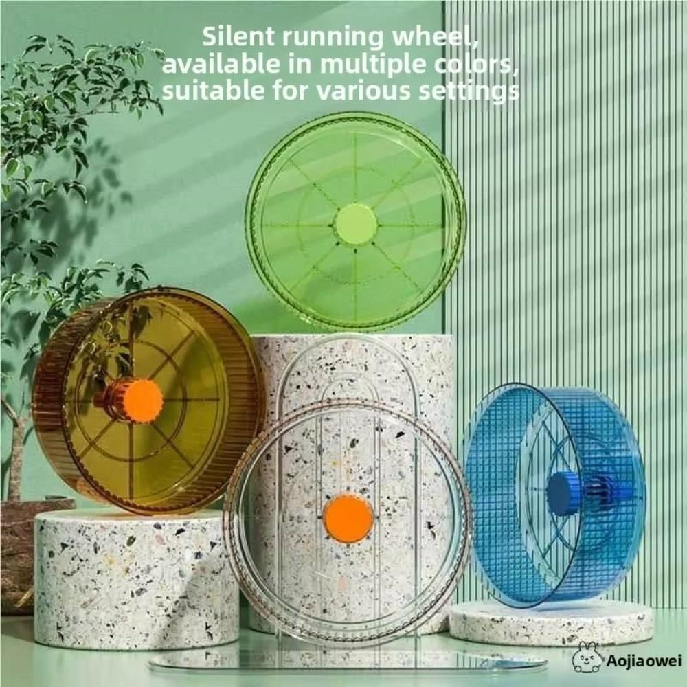 Large Size Running Wheel Toy Silent Design Pet Supplies Silent Hamster Exercise Wheel  Hamster Cage