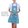 70cm Lightweight Apron Sleeveless Practical Cartoon Rabbit Household Cleaning Bib