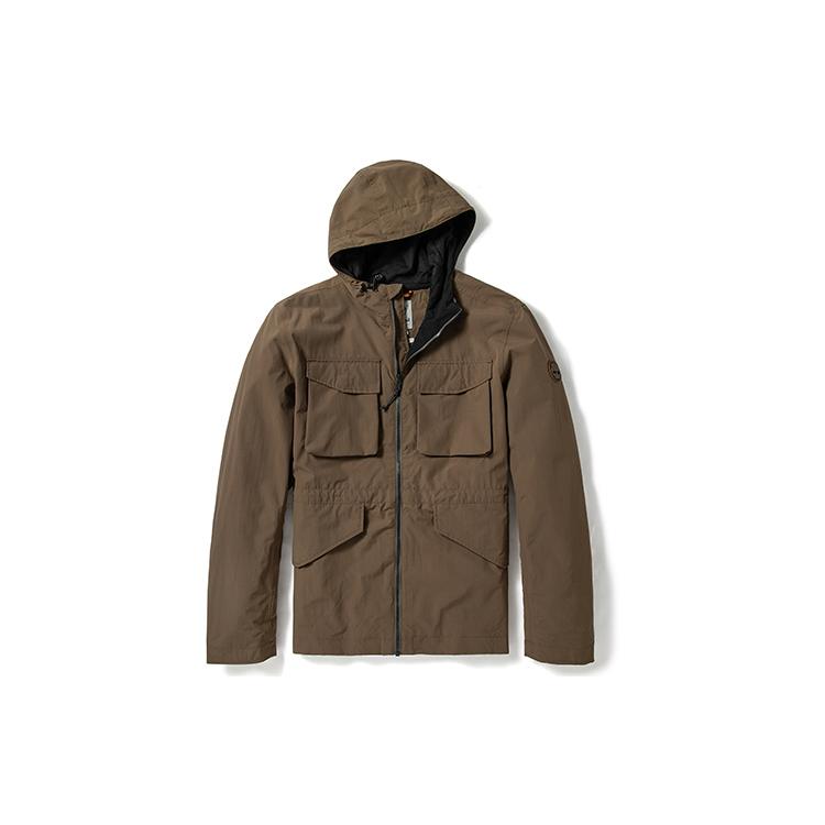 Timberland Jackets Men's Chocolate Hooded Moderate Other A2EJW-BK0