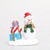 Realistic Santa Claus Gift Box Statue Cute Merry Christmas Decorations  Children Gifts