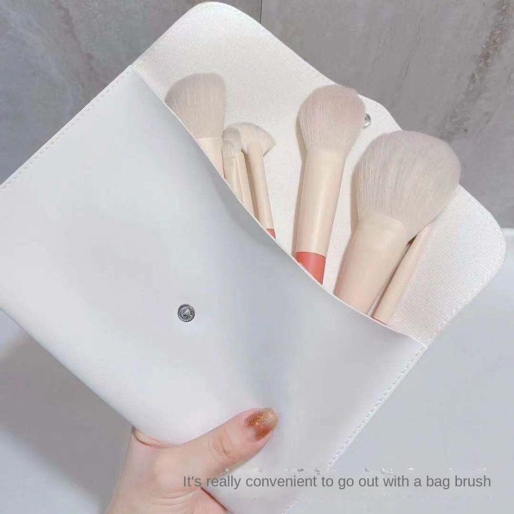 Štětec Kabuki Štětec na sypký pudr Štětec s měkkými štětinami Štětec na oční stíny Sada kosmetických štětců pro krásu Ženy